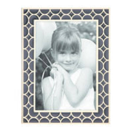 Circles Black & Gold Photoframe